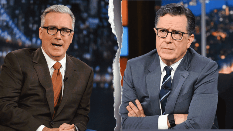 Olbarman claimed that Colbert was canceled by CBS for political reasons