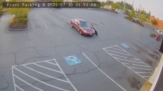 Runway sedan hit restaurant several times in bottled to attempt